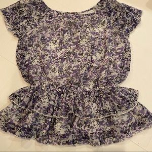 Girls Kids Peplum Top